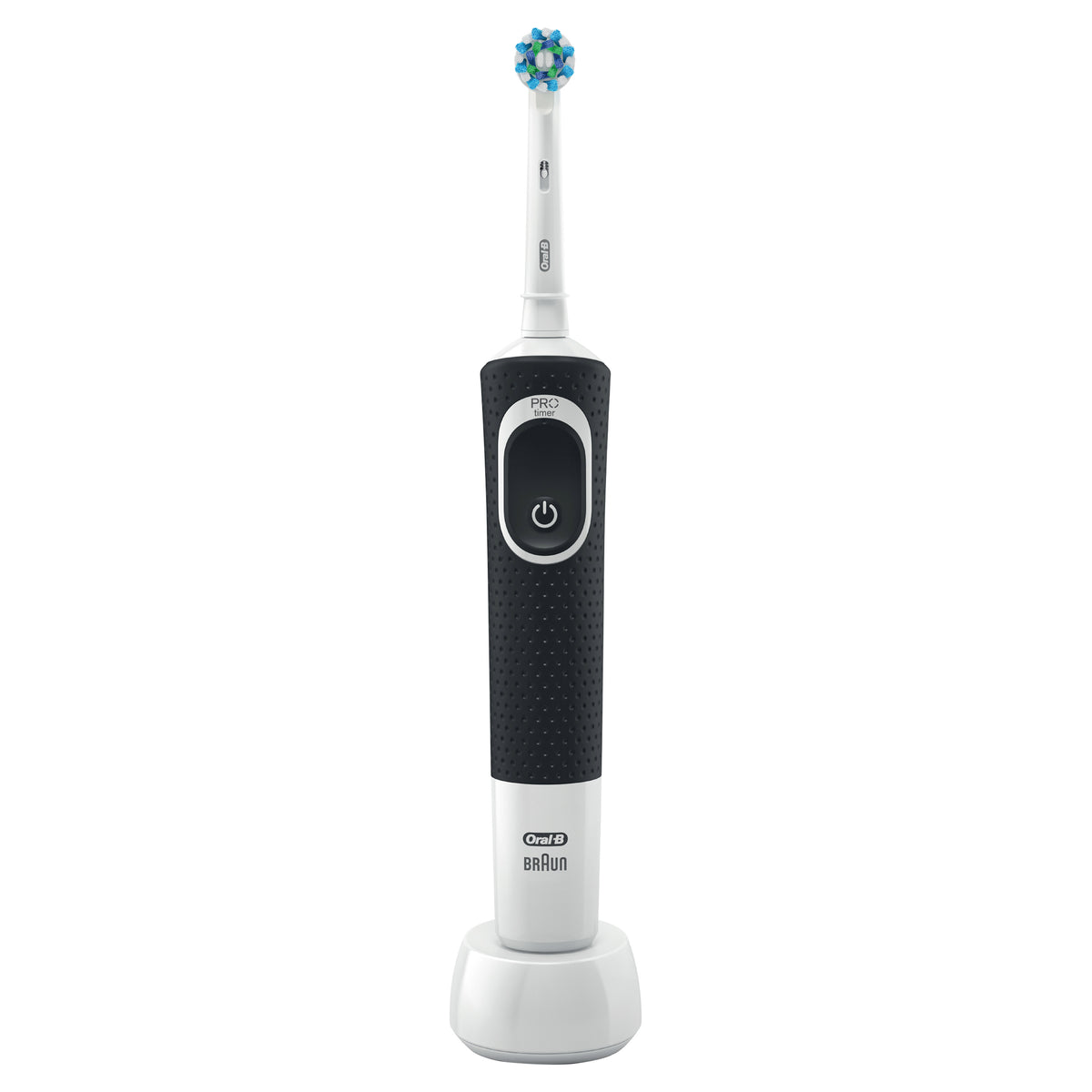 Oral-B Braun electric toothbrush on a white background