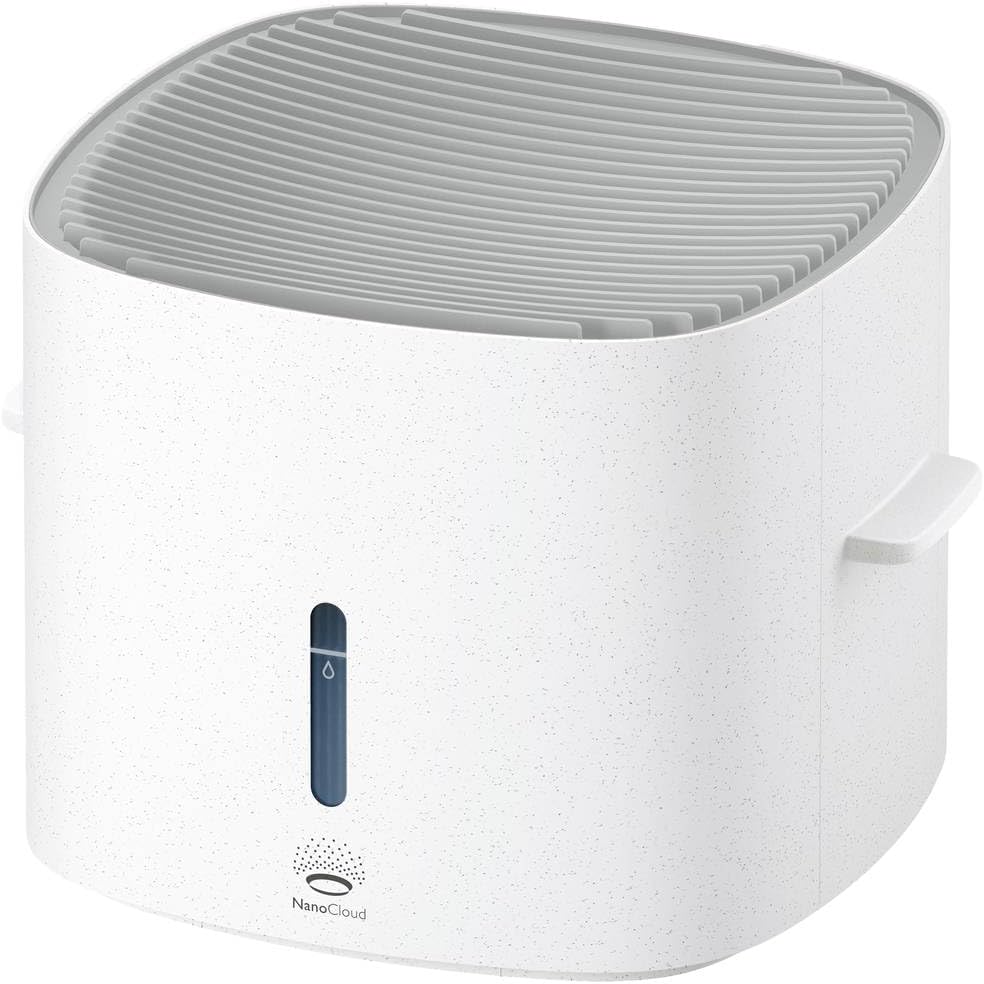 Philips Series 3000 2-in-1 air purifier and humidifier in white with digital display and control panel.