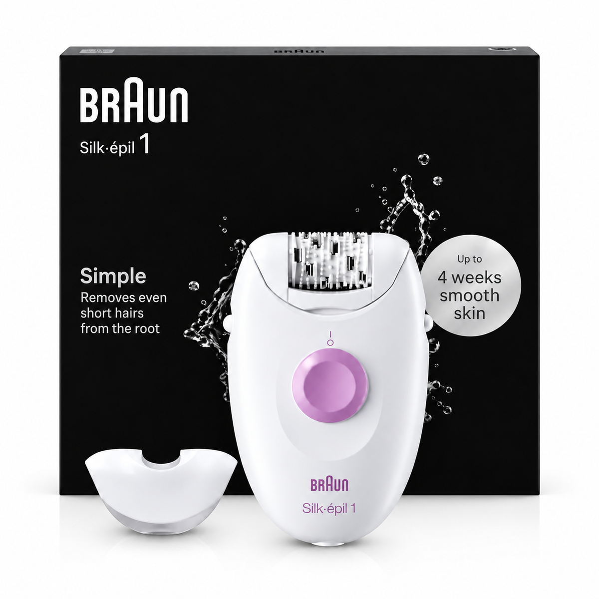 Braun Silk-épil 1 Epilator SE1-010 with 1 Attachment
