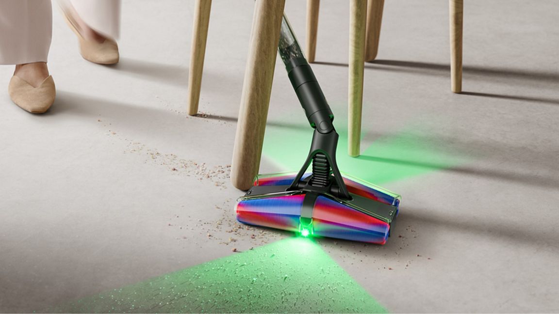 Dyson PencilVac Fluffycones Cordless Vacuum - 140,000rpm Hyperdymium Motor