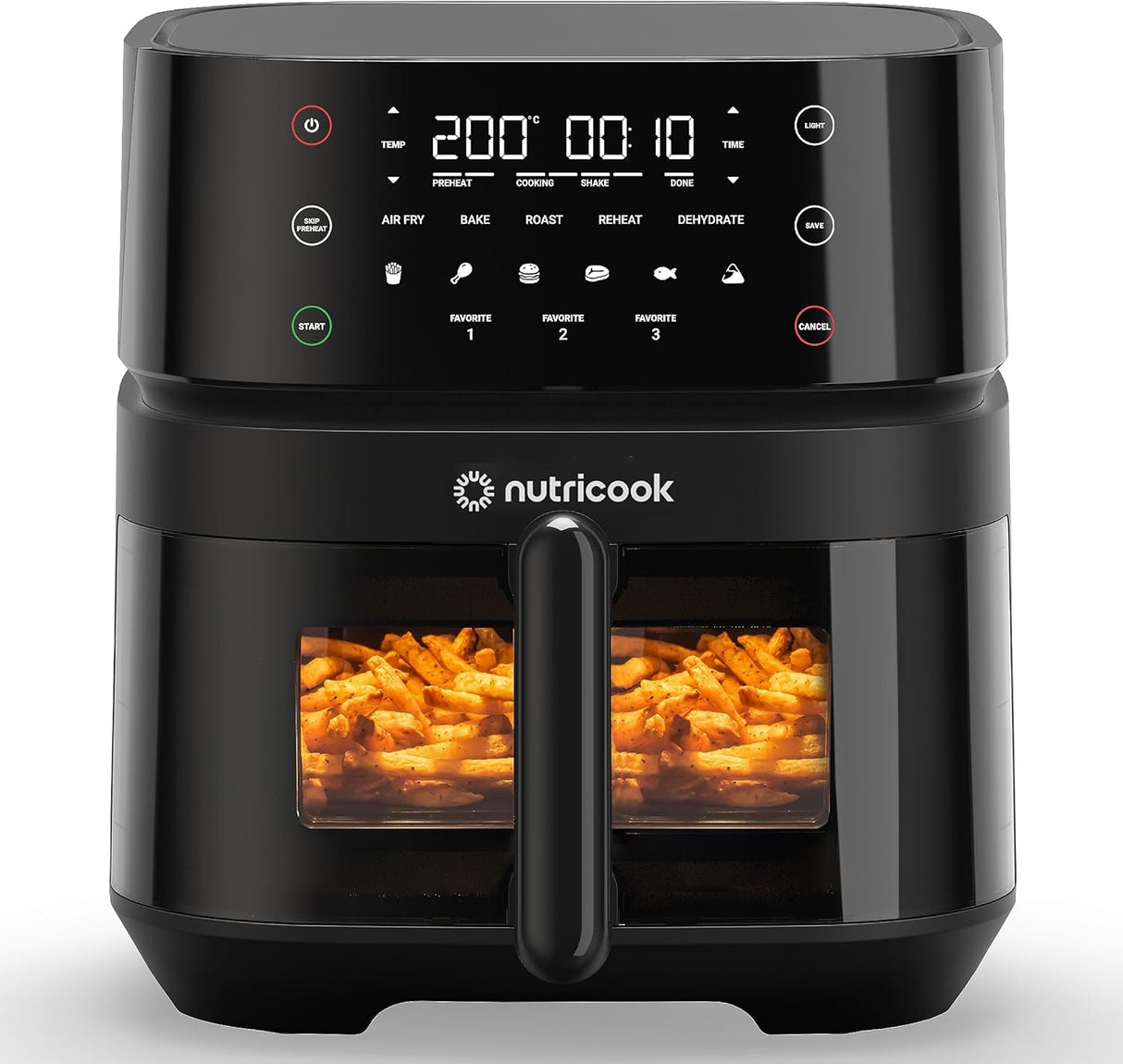 Nutricook Air Fryer 3 Vision 5.7L AF357V 5 Programs, 6 Presets