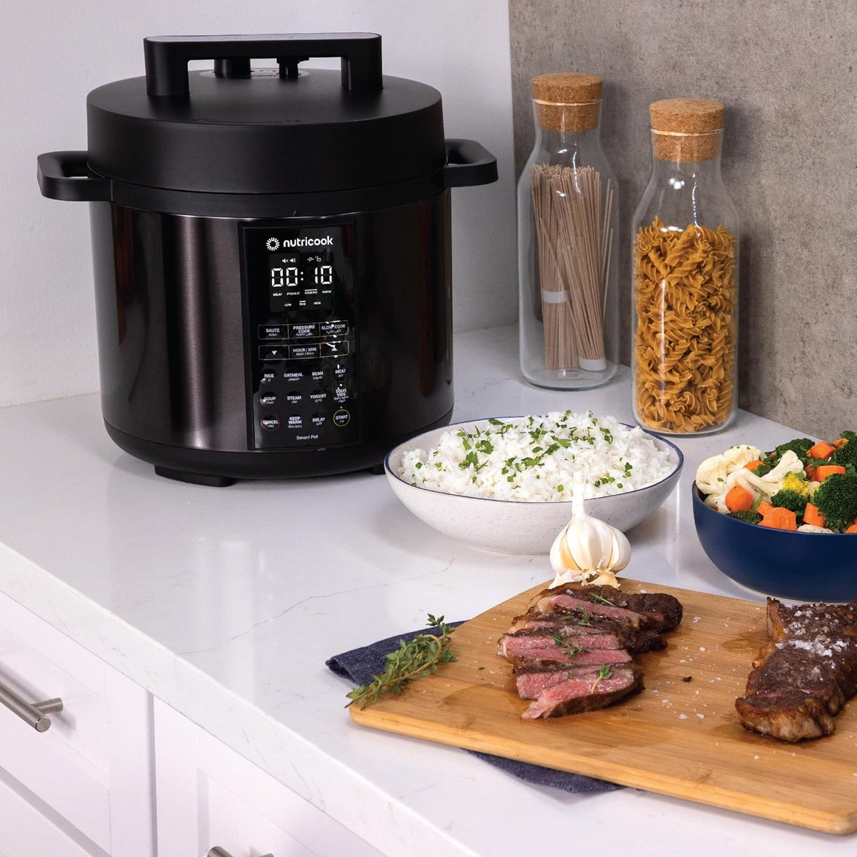 Nutricook Smart Pot 2 8L Multi Cooker SP208K – 9-in-1, 12 Programs