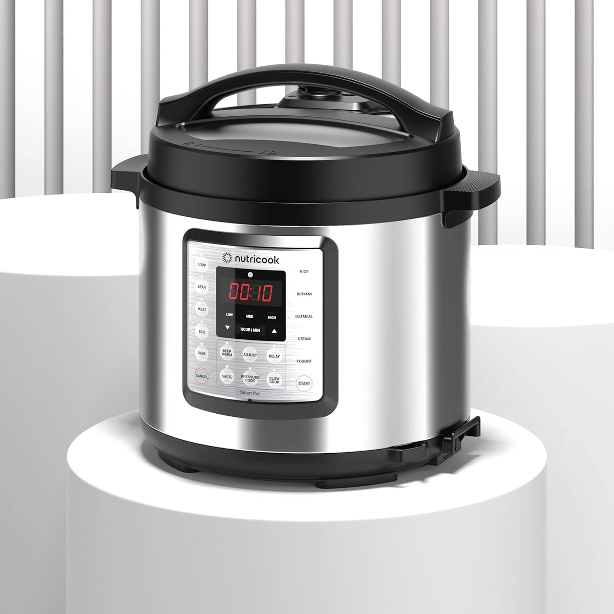 Nutricook Smart Pot Eko 6L Multi Cooker NC-SPEK6 – 9-in-1, 13 Programs & 1000W