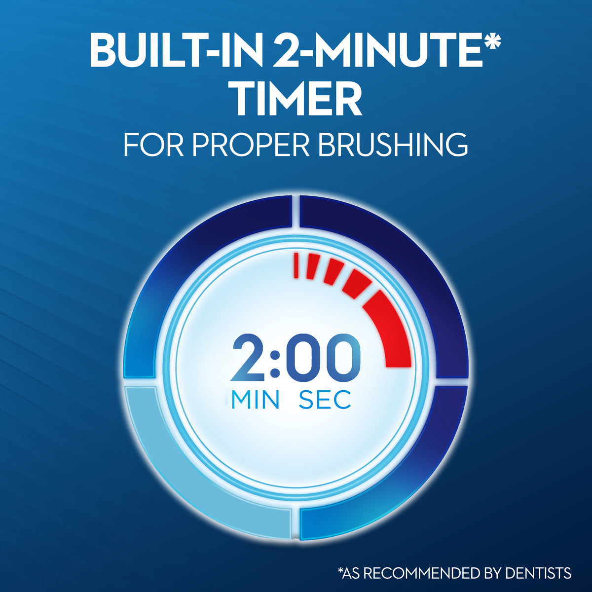 Taghareed Oral-B Vitality D100 rechargeable electric toothbrush with 2D cleaning action and 2-minute timer.