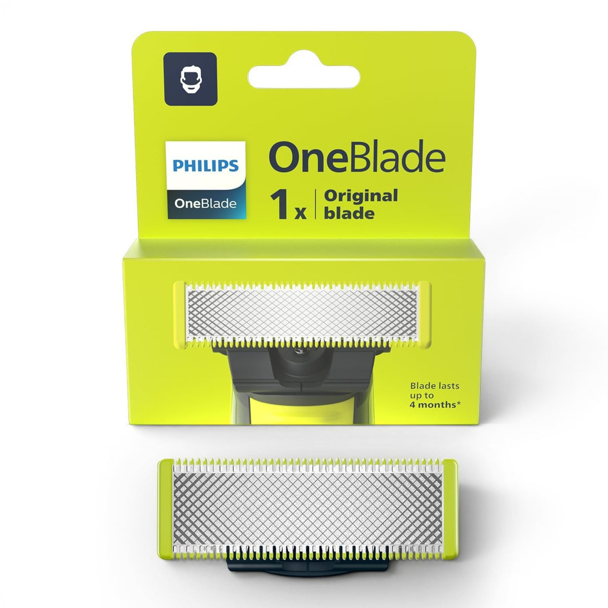 Taghareed Philips OneBlade Original replacement blade, QP210/51, for all OneBlade models, lasts up to 4 months.