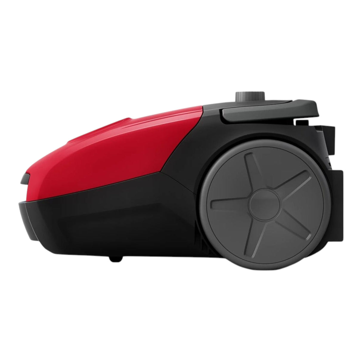 Taghareed red and black Philips 2000 Series bagged vacuum cleaner with 3L bag capacity and Super Clean Air filter.