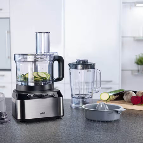 Braun PurEase Food Processor FP3233SI
