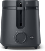 Philips Essentials Collection Toaster 1000 Series HD2510/90 with four bread slots and stainless steel finish.