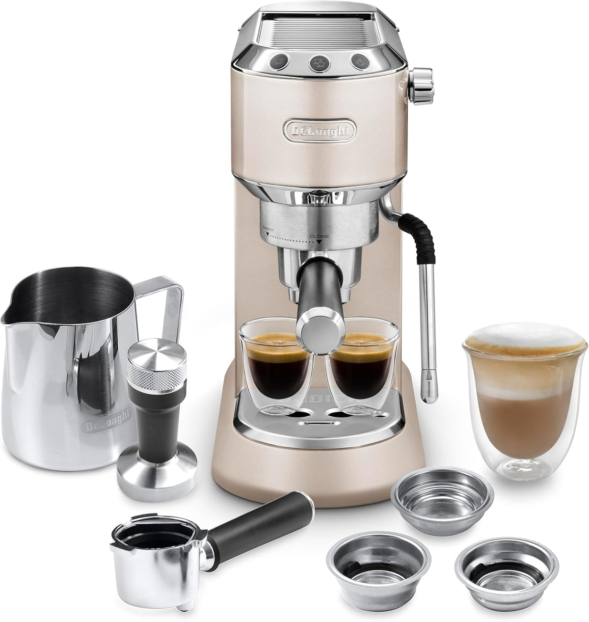 De'Longhi Dedica Arte Espresso Machine EC885M – 15 Bar