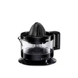 Black Braun juicer on a white background