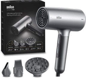 Braun Hair Dryer HD4.3 Ultimate Performance 2200W | BRHD435SDE – Electro Grey