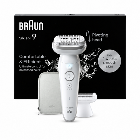 Braun Silk-épil 9 9-041 Epilator – Wet & Dry