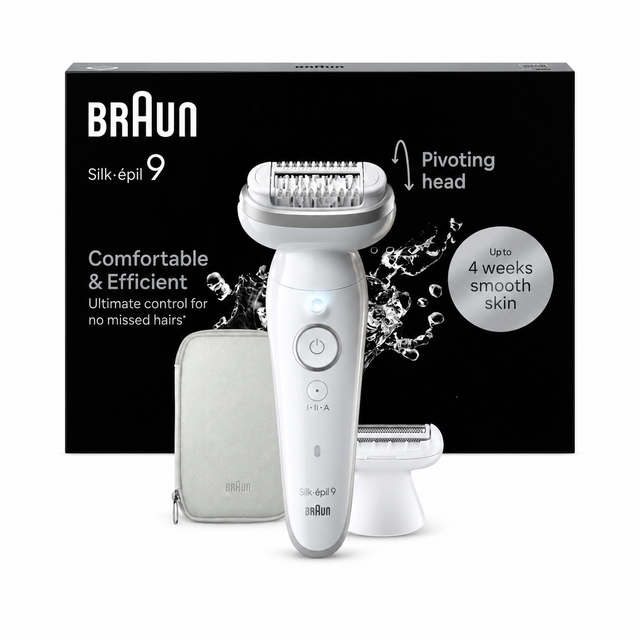 Braun Silk-épil 9 9-041 Epilator – Wet & Dry
