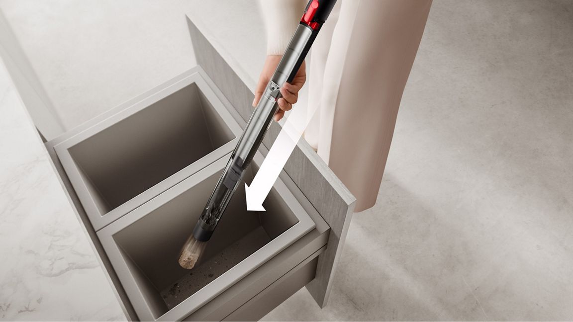 Dyson PencilVac Fluffycones Cordless Vacuum - 140,000rpm Hyperdymium Motor