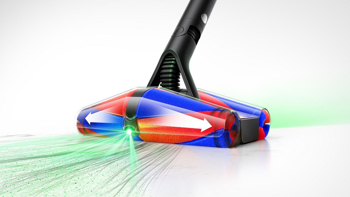 Dyson PencilVac Fluffycones Cordless Vacuum - 140,000rpm Hyperdymium Motor