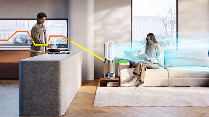 Dyson Purifier Humidify+Cool™ PH2 De-NOx PH05 – White/Gold