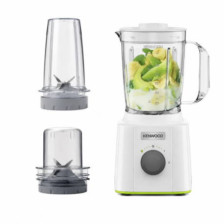 Kenwood Blend-Xtract Blender BLP31.D0WG – 350W, 1L, Multi Mill & Smoothie2Go Bottle