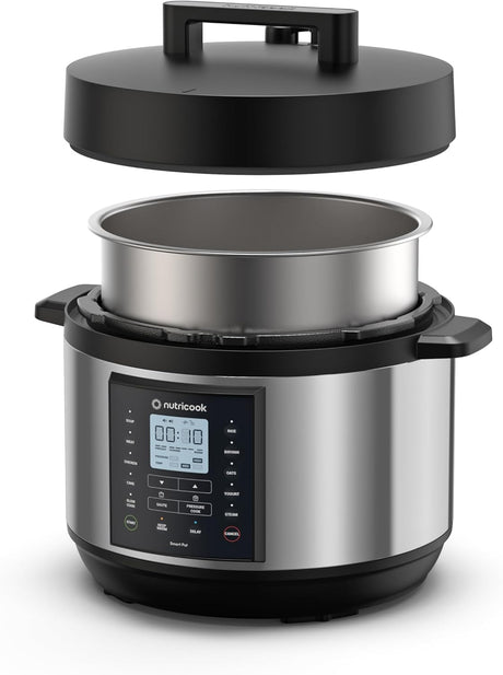 Nutricook Smart Pot 2 Plus 9.5L Multi Cooker SP210L – 9-in-1, 12 Programs & 1500W