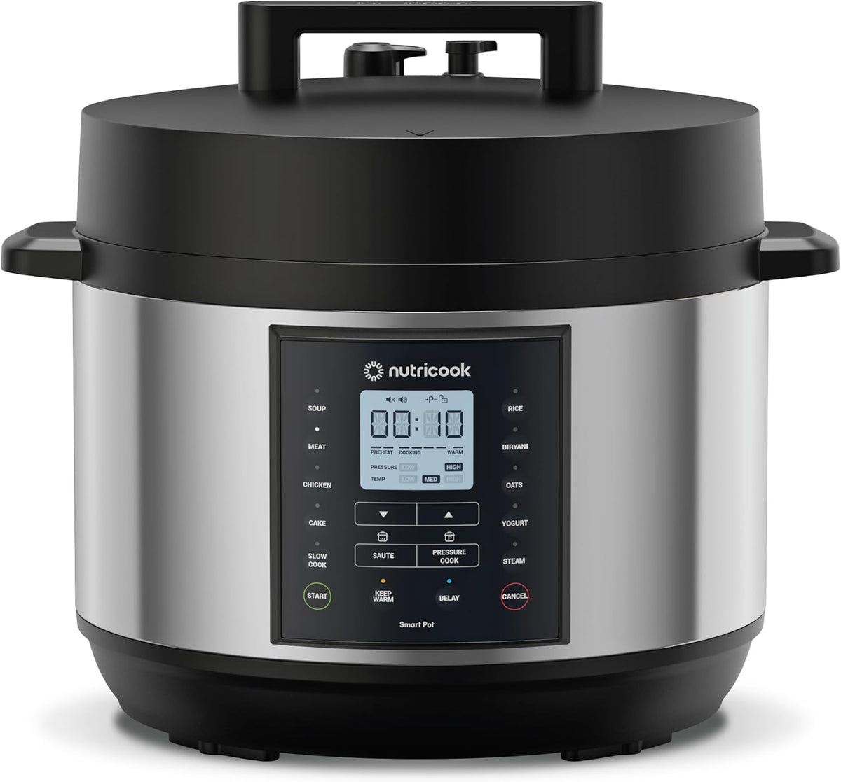 Nutricook Smart Pot 2 Plus 9.5L Multi Cooker SP210L – 9-in-1, 12 Programs & 1500W