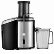 Taghareed Kenwood centrifugal juicer in stainless steel and black, 800W, with a wide chute and juice jug.