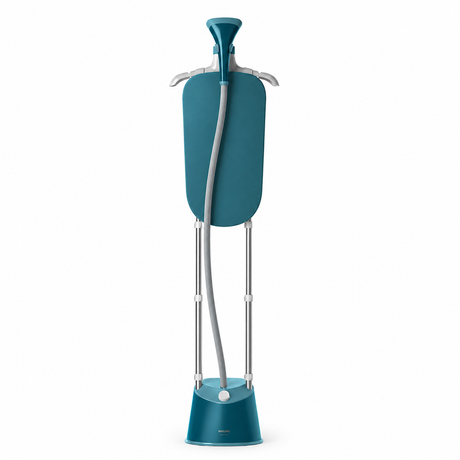 Taghareed Philips 1000 Series garment steamer with integrated StyleBoard, 1800W, 3 steam settings, teal