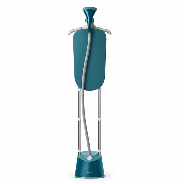 Taghareed Philips 1000 Series garment steamer with integrated StyleBoard, 1800W, 3 steam settings, teal