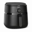 Taghareed Philips Airfryer 1000 Series NA130/09, black, 6.2L capacity, 1700W, Rapid Air Technology for healthy cooking.