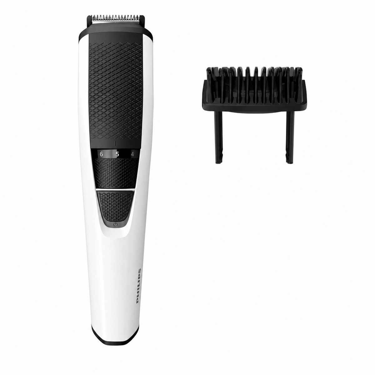 Taghareed Philips Beardtrimmer Series 3000 BT3206/14, white and black, with Lift & Trim technology and 10 length settings.
