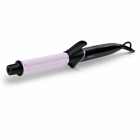 Taghareed Philips StyleCare Curler 25mm with tourmaline ceramic barrel for defined curls and digital temperature settings.