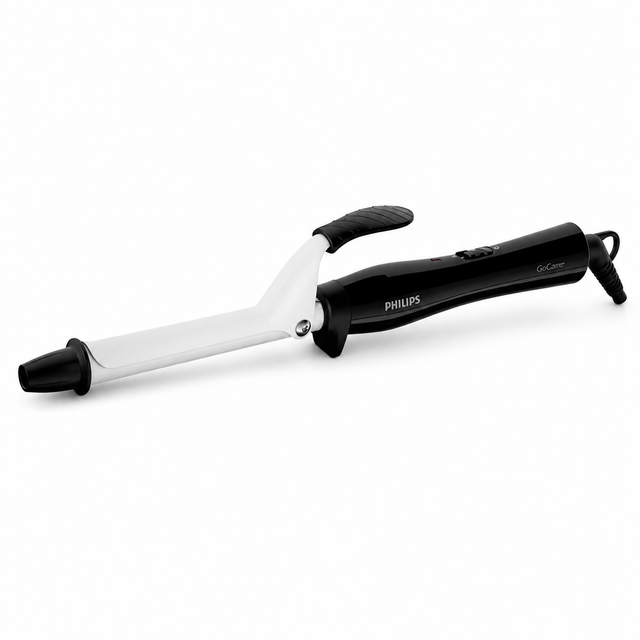Taghareed Philips StyleCare Essential Curler BHB862, 16mm barrel, ceramic coating for smooth curls.