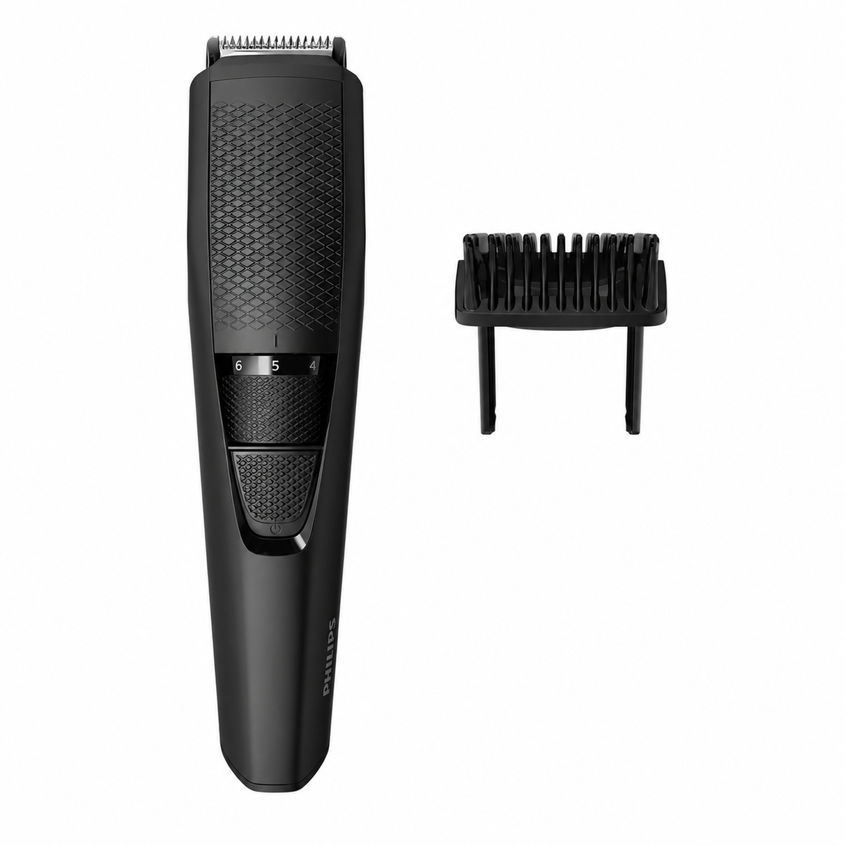 Taghareed black Philips Beardtrimmer Series 3000 BT3208/13 with Lift & Trim technology and 10 length settings.