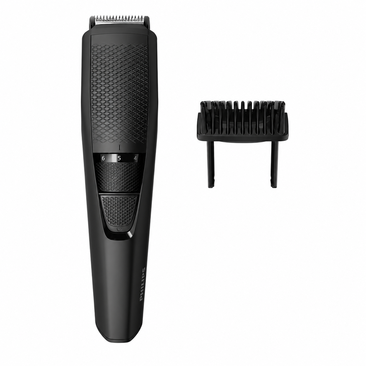 Taghareed black Philips Beardtrimmer Series 3000 BT3208/13 with Lift & Trim technology and 10 length settings.
