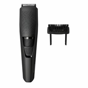 Taghareed black Philips Beardtrimmer Series 3000 BT3208/13 with Lift & Trim technology and 10 length settings.