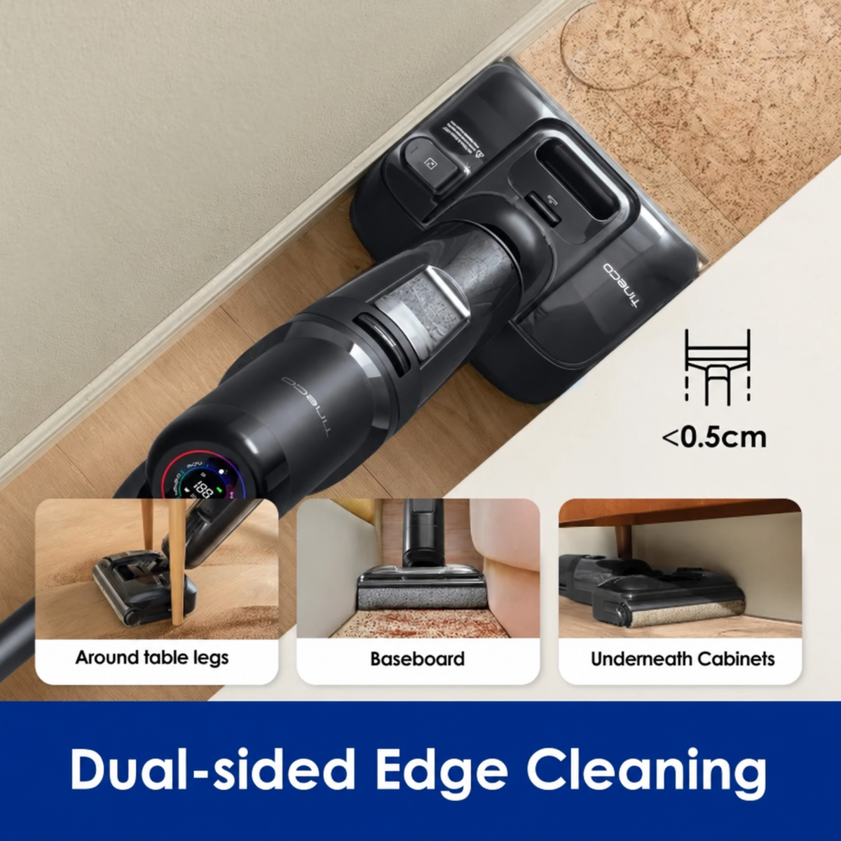 Tineco FLOOR ONE S7 Stretch Ultra Wet and Dry Vacuum Cleaner