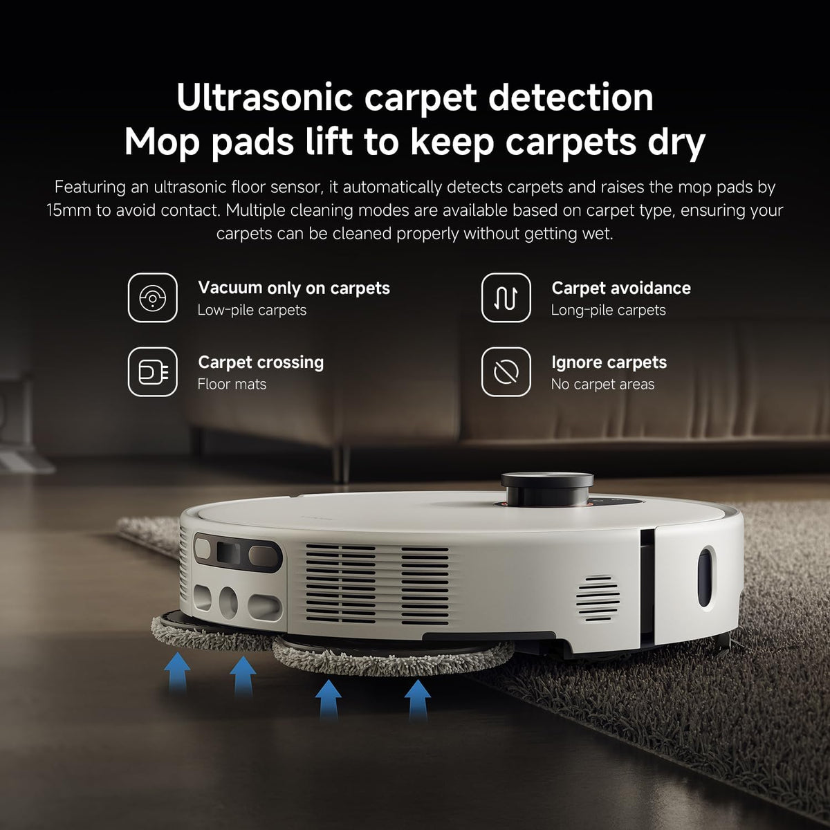 Xiaomi Robot Vacum 5 Pro – 20,000Pa Suction, AI Obstacle Avoidance & Self-Cleaning Station