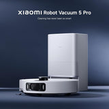 Xiaomi Robot Vacuum 5 Pro – 20,000Pa Suction, AI Obstacl Avoidance & Self-Cleaning Station