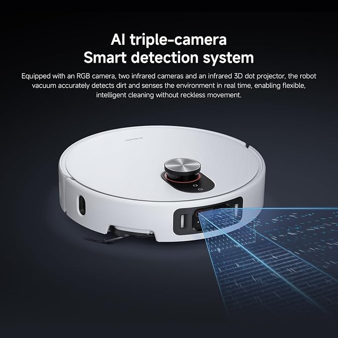 Xiaomi Robot Vacuum 5 Pro – 20,000Pa Suction, AI Obstacle Avoidance & Self-Cleaning Station
