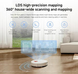 Xiaomi Robot Vacuum H40 – 10,000Pa Suction, Anti-Tangle Technology & Auto Dust Collection