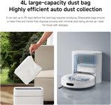 Xiaomi Robot Vacuum H40 – 10,000Pa Suction, Anti-Tangle Technology & Auto Dust Collection