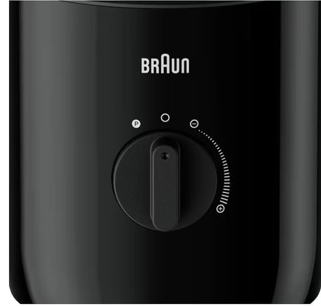 Braun PowerBlend 3 black jug blender with multi-speed dial and pulse function