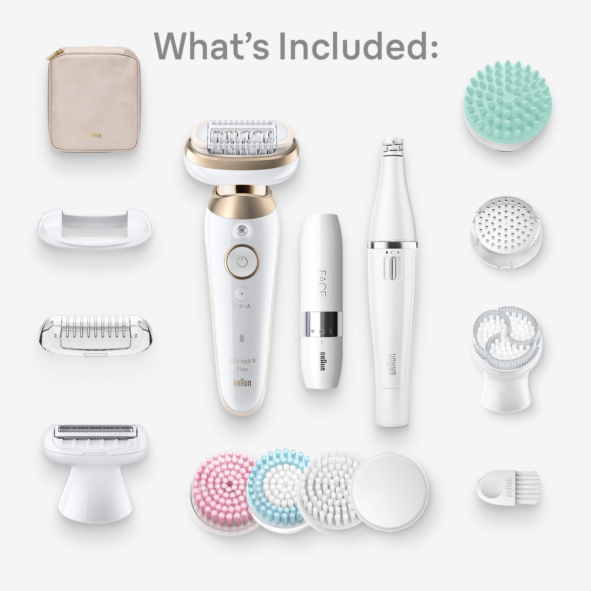 Braun Silk-épil 9 Flex SkinSpa 9-681 3D Epilator