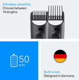 Taghareed Braun All-in-One Style Kit Series 3 3500 with 4 attachments, 50 min battery life, and German design.