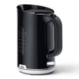 Taghareed Braun Breakfast1 black 1.7L electric kettle with 2200W power and water level indicator.