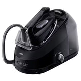 Taghareed Braun CareStyle 5 IS5249BK black steam generator iron with 2L water tank and FreeGlide 3D soleplate.