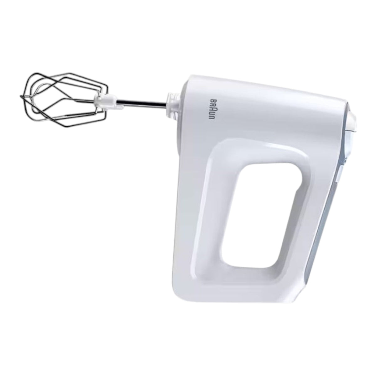 Taghareed Braun MultiMix 3 Hand Mixer HM3137WH, white, 500W, 5 speeds + Turbo, SmartMix design, EasyClick accessories.