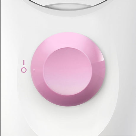 Taghareed Braun Silk-épil 1 Epilator SE1-010 with 20 tweezers and SoftLift tips, white and pink