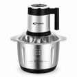 Taghareed CONTI CH 55002 SS 5L food chopper with 500W copper motor, 5L stainless steel bowl, and 6 gold-plated stainless steel blades.