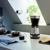 Taghareed De'Longhi ICM16731 filter coffee maker with thermal carafe and LCD display, stainless steel and black