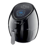 Taghareed Kenwood digital air fryer, 3.8L XL capacity, 1500W, with touch digital display and 7 preset cooking programs. Black.