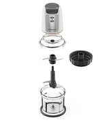 Taghareed Kenwood Easy Chop food chopper with 500W motor, 0.5L bowl, quad blade, and extra bowl.